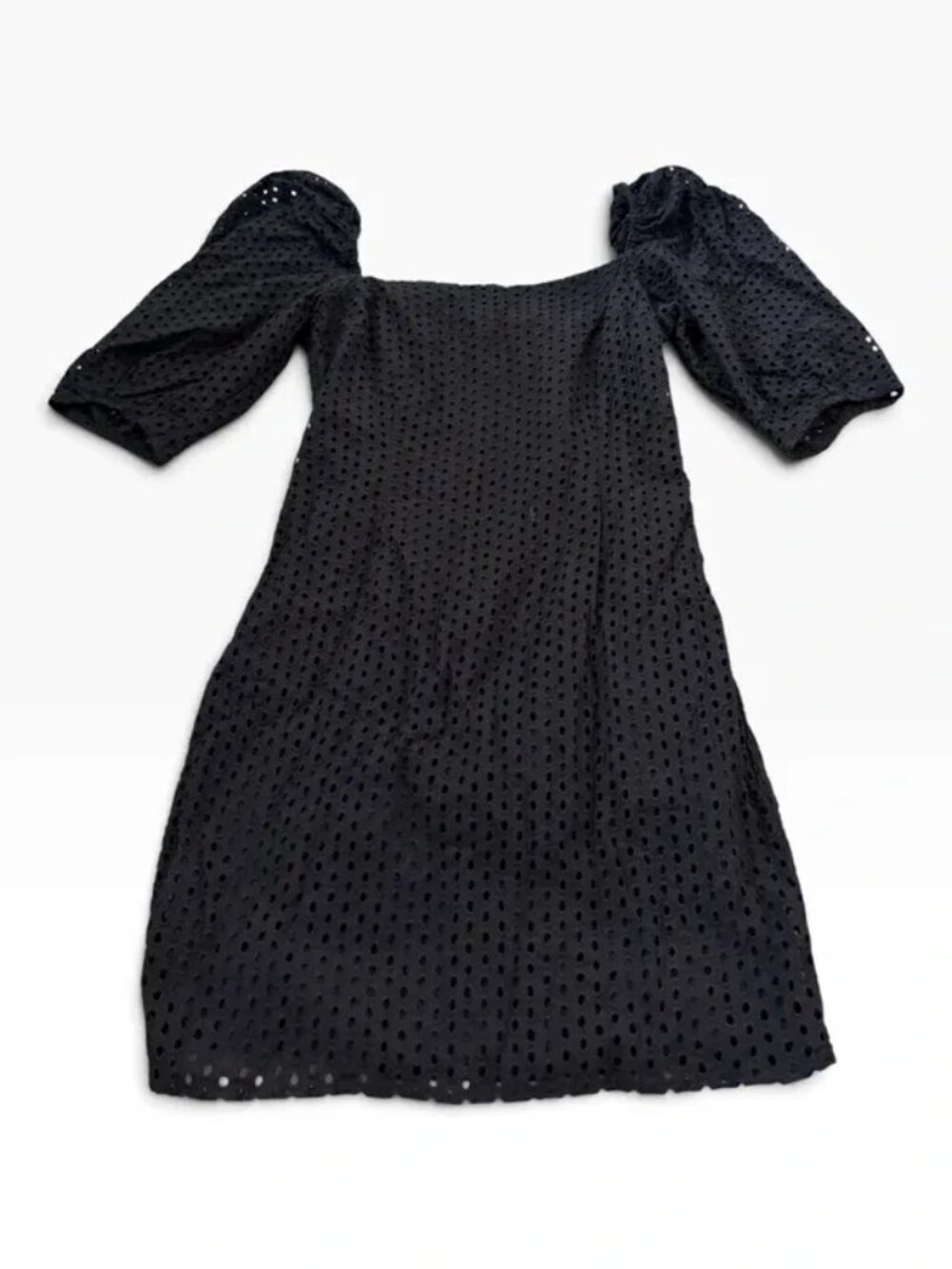 H&M black short dress size small